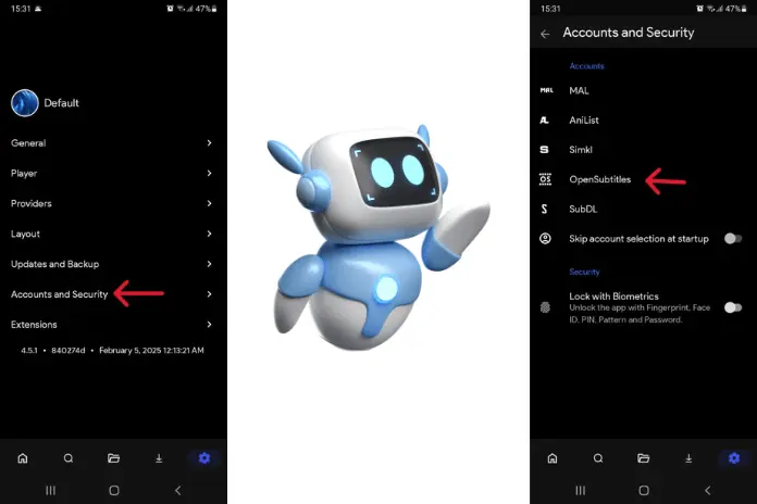 How to use OpenSubtitles in the CloudStream app?