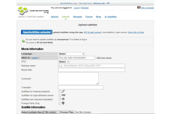 How to use OpenSubtitles in the CloudStream app?