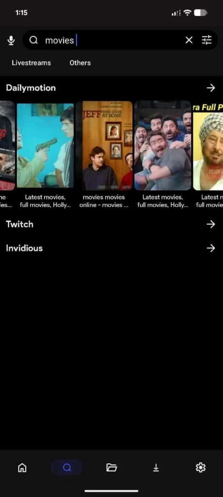 how to find and watch content in cloudstream app