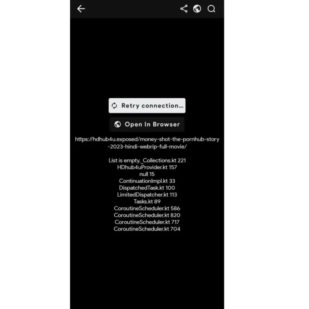 open repository link in browser
