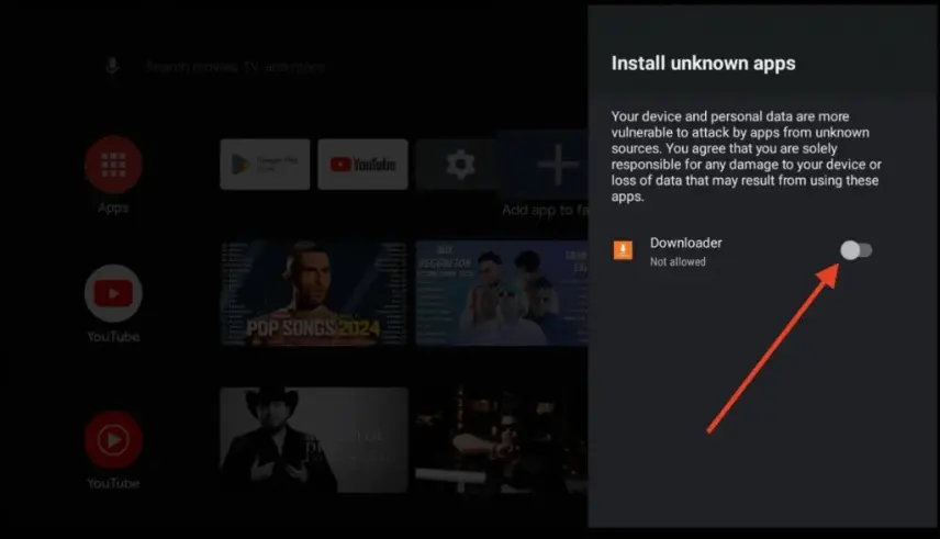 steps to install cloudstream on android tv