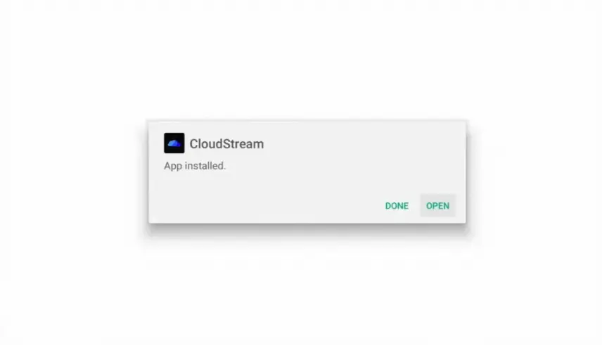 steps to install cloudstream on android tv