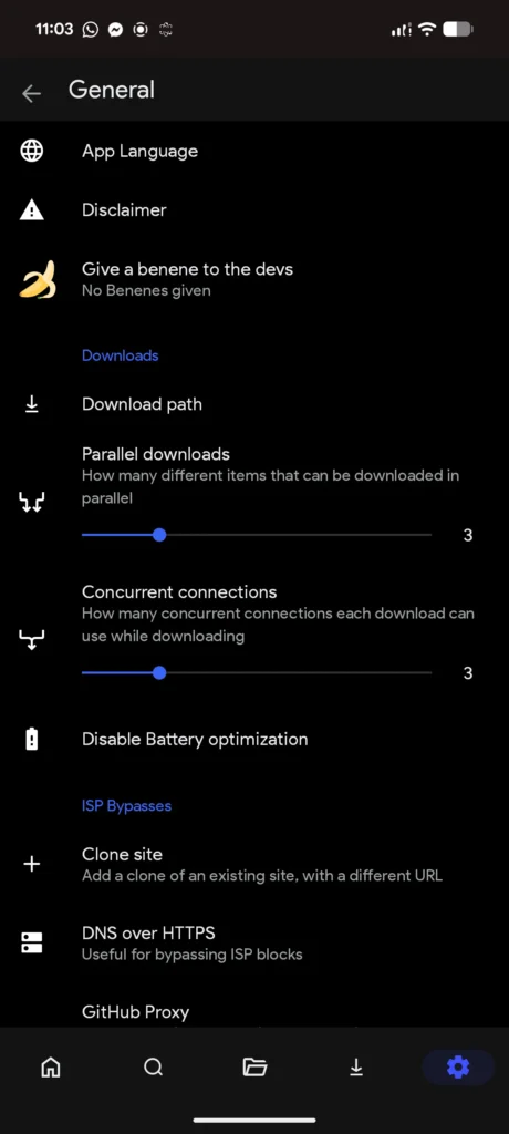 Download path